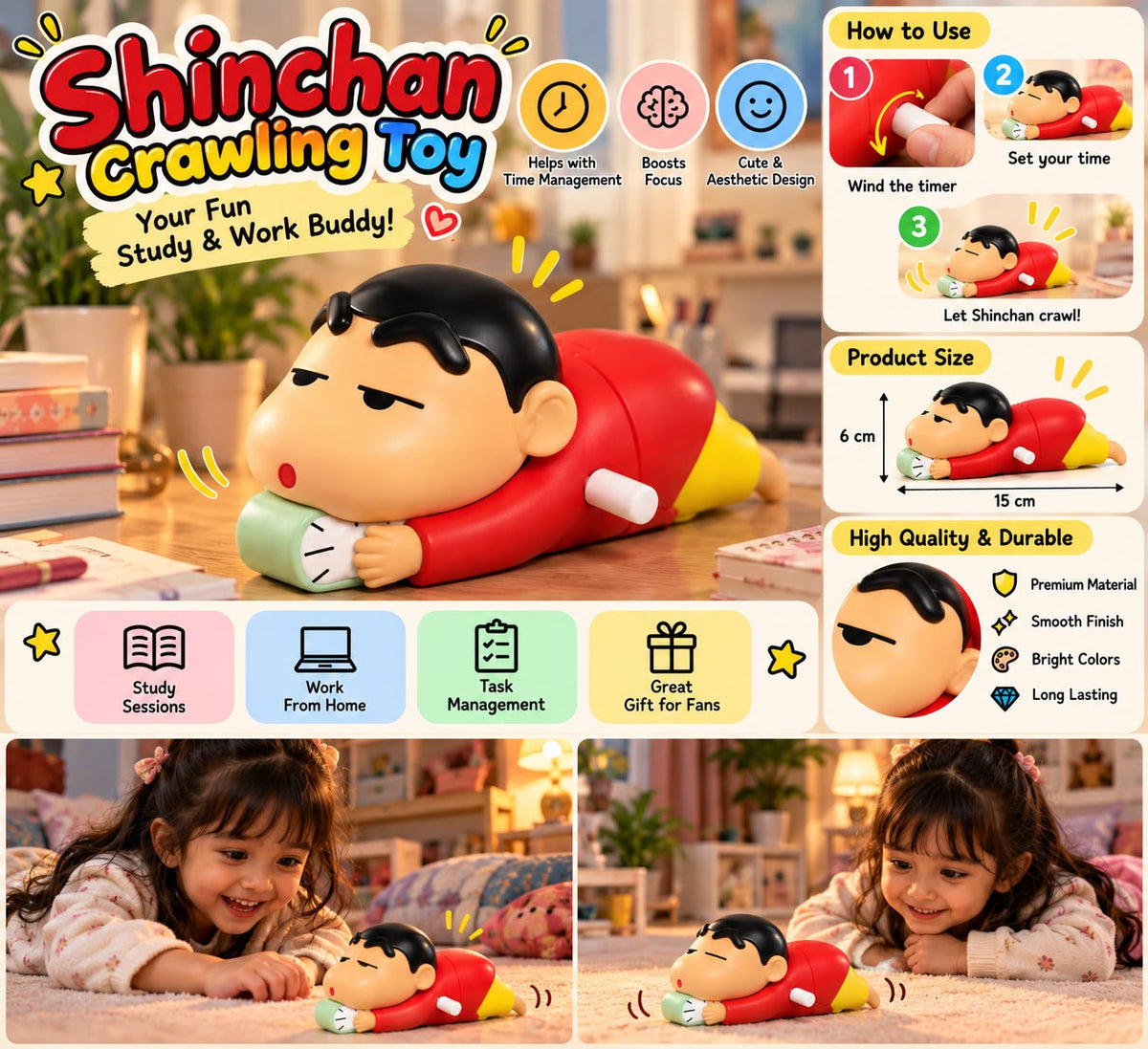 Shinchan Crawling Toy