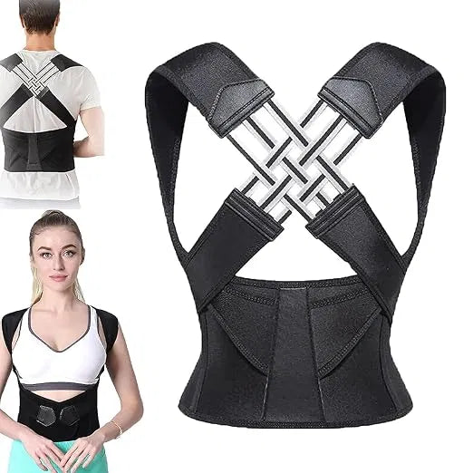 Back Posture Corrector- Adjustable & Comfortable Support